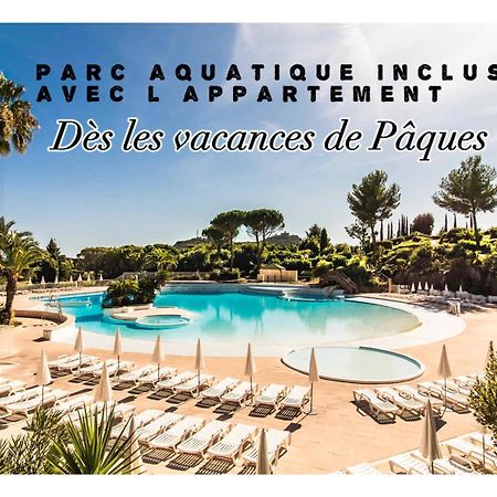 T2 En Rez De Jardin Privatif Cloture , Cap Esterel Pierre Et Vacances ,Piscine Chauffee Des Le 05 Avril Au 02 Novembre Saint-Raphael (Var) Exterior foto
