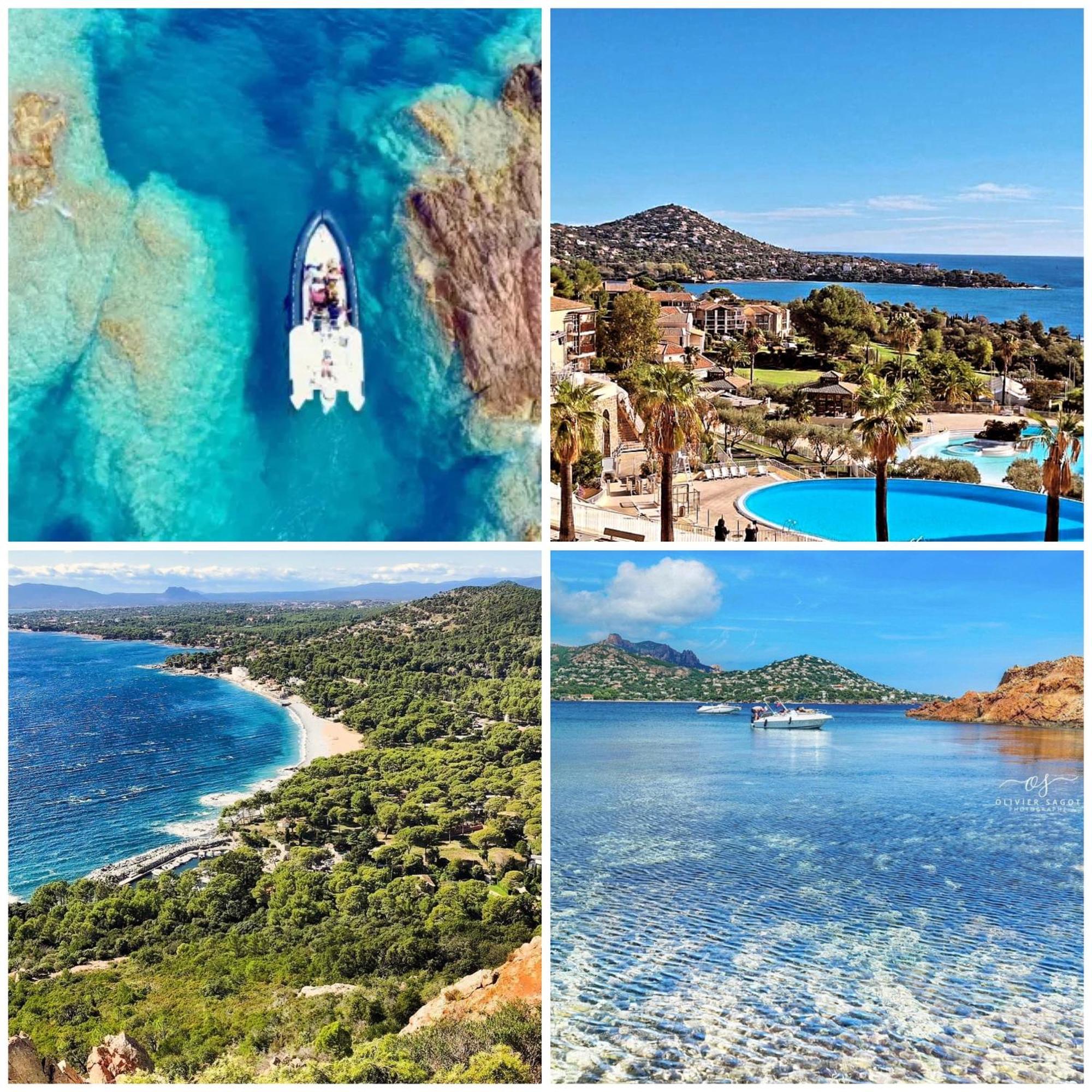 T2 En Rez De Jardin Privatif Cloture , Cap Esterel Pierre Et Vacances ,Piscine Chauffee Des Le 05 Avril Au 02 Novembre Saint-Raphael (Var) Exterior foto