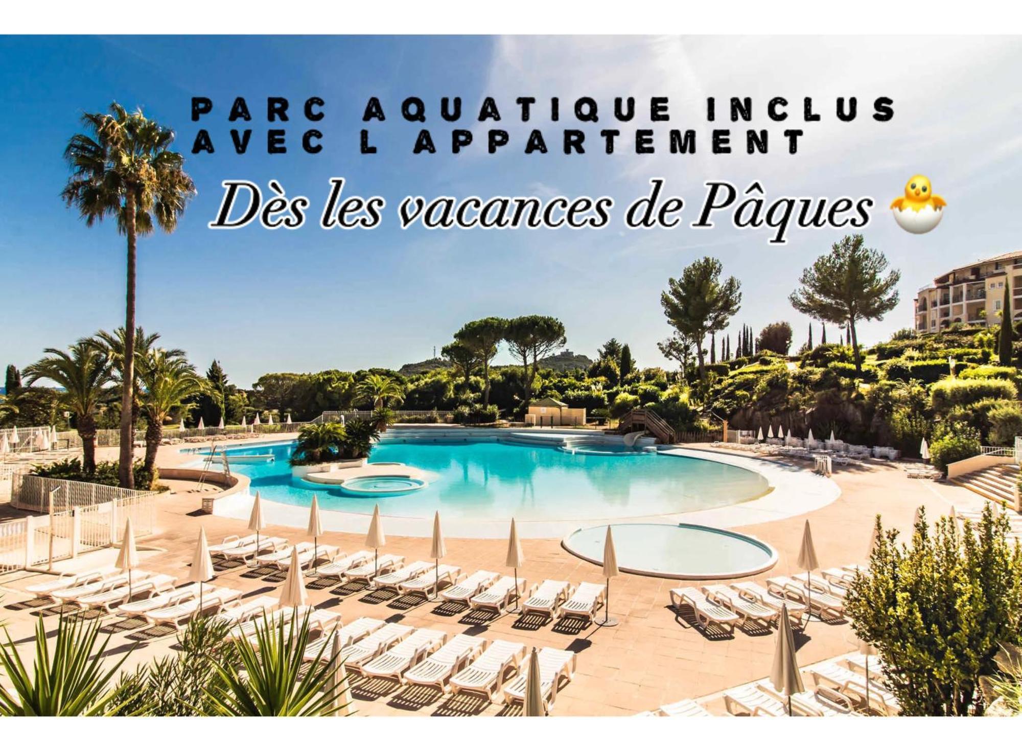 T2 En Rez De Jardin Privatif Cloture , Cap Esterel Pierre Et Vacances ,Piscine Chauffee Des Le 05 Avril Au 02 Novembre Saint-Raphael (Var) Exterior foto